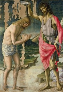 Il battesimo di Cristo da Lorenzo d Alessandro da Severino II